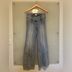 Vintage 2000's Miss Sixty Light Wash Flared Jeans